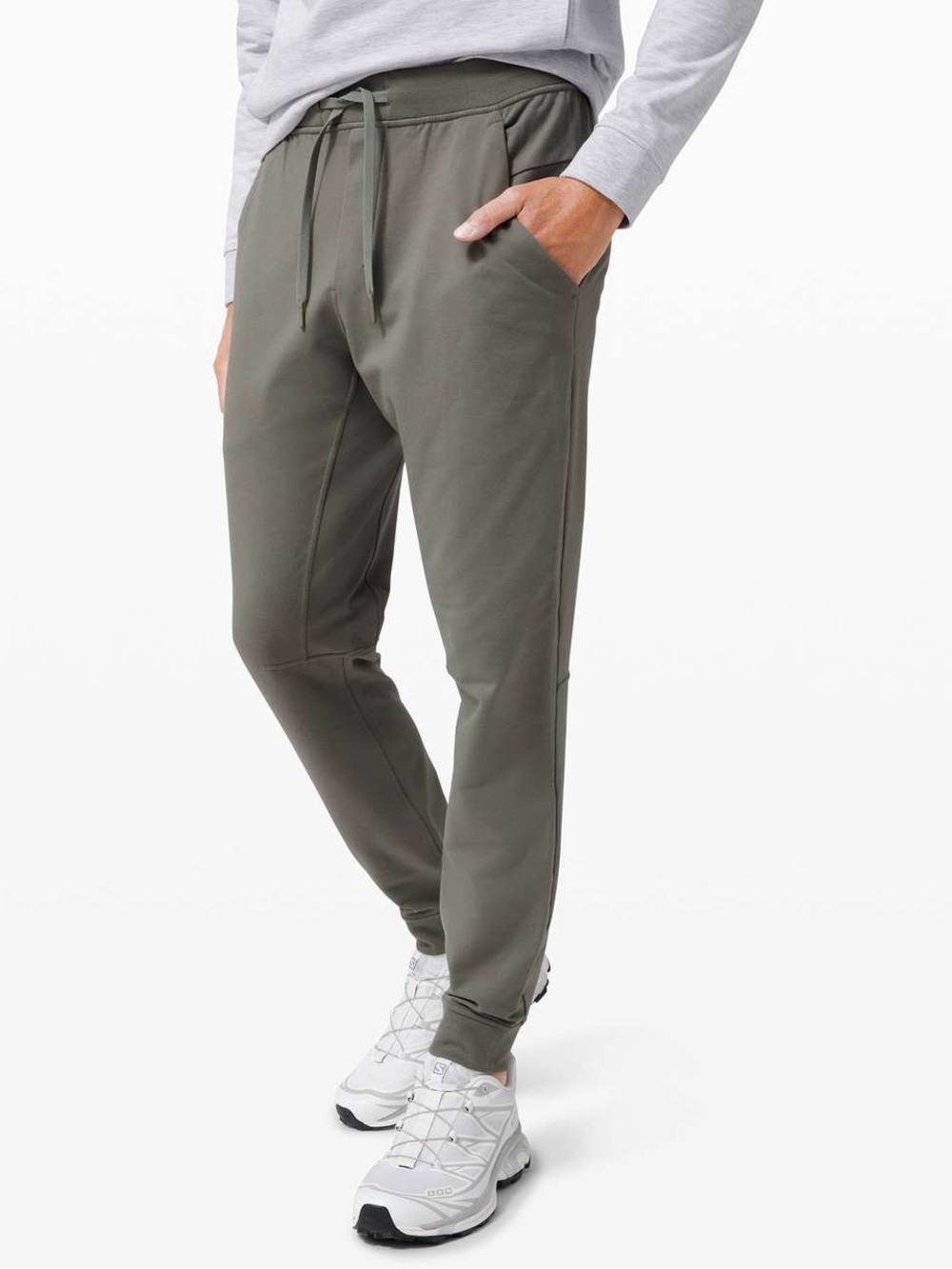 Lululemon City Sweat Jogger French Terry 27" *Shorter Grey Sage